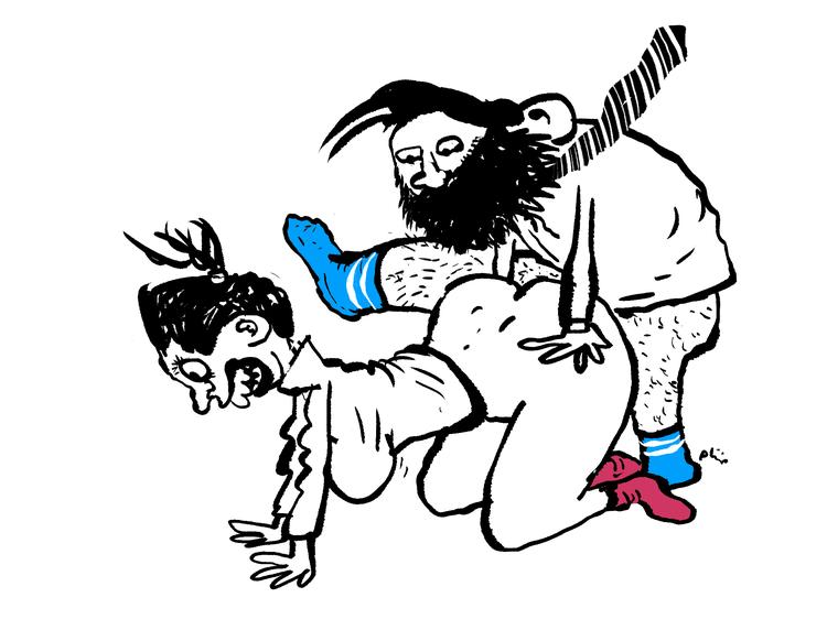Foto: Philip Ytournel/Politiken-Tegning