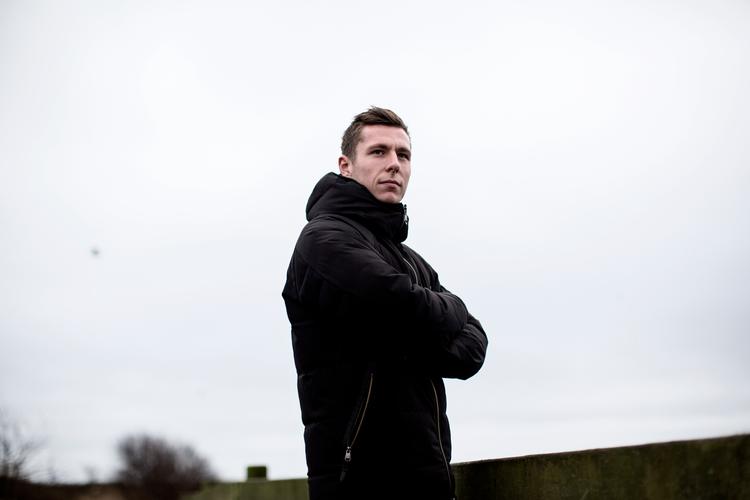 
 Kim og jeg taler ikke sammen hver uge. Men hvis jeg har problemer eller får en idé, kontakter jeg ham, fortæller Lukas Lerager.   Foto: Nanna Navntoft/POLFOTO
