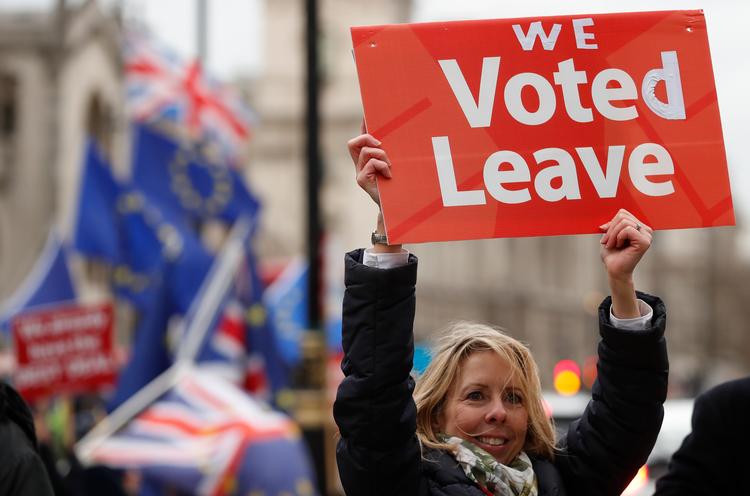 Efter planen Storbritannien forlade EU om bare tre måneder Foto: Alastair Grant/AP