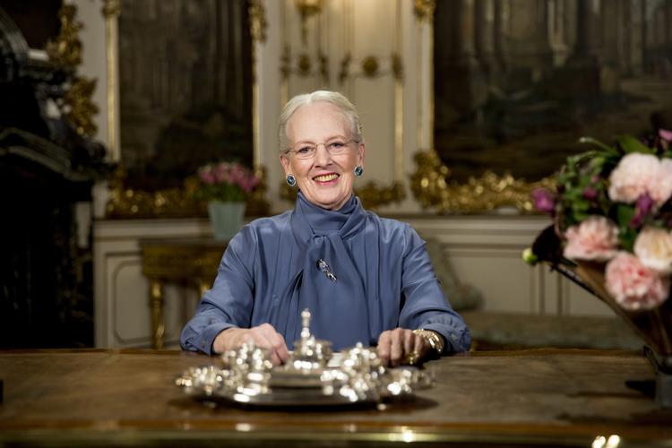 
    Dronning Margrethe talte i år til os fra Fredensborg Slot.
 Foto: Mads Nissen/POLFOTO