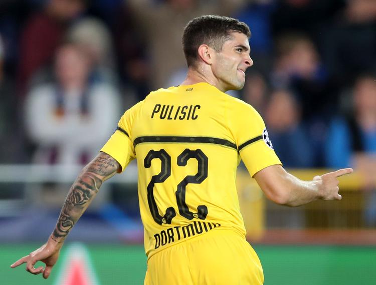 De fire seneste sæsoner har Christian Pulisic scoret i Bundesligaen, hvor han nu er i gang med sin foreløbig sidste sæson.
   Foto: Francisco Seco/AP