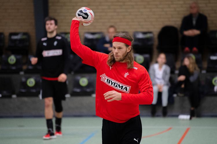 Mikkel Hansen og resten af det danske herrelandshold har trænet i de seneste dage og bliver testet i to kampe mod Ungarn.
   Foto: Bo Amstrup/Ritzau Scanpix