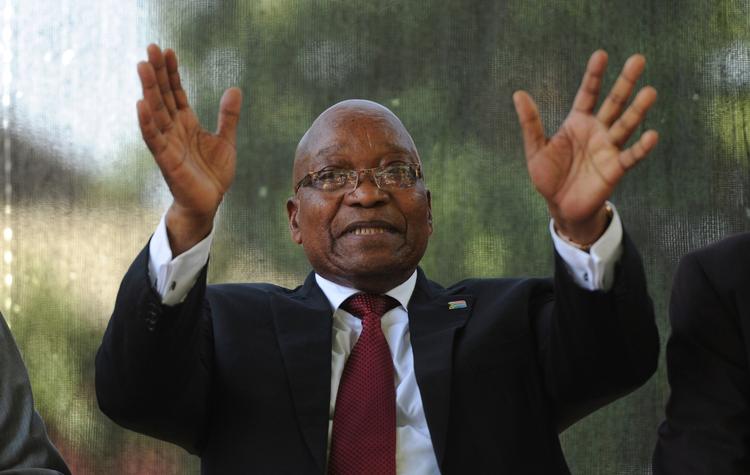 Den tidligere sydafrikanske præsident Jacob Zuma springer nu ud som musiker.  Foto: /AP
