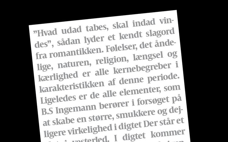 Dansk stile i gymnasiet