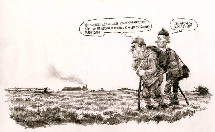 
    5. januar 2019 dagens tegning
Overskrift: Baglandet
Manchjet: Dansk Folkeparts Søren Espersen er meget utilfreds med statsministerens nytårstale.
Søren Espersen, Kristian Thulesen Dahl
   Foto: Roald Als/POLITIKEN