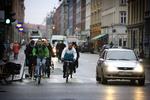 I Rantzausgade lever cyklister udsat. Gaden skal sikres, men projektet er udskudt for at undgå, at Københavns Kommune rammer regeringens anlægsloft. Foto: Jens Dresling/POLFOTO