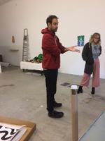 Også tyske kunstnere finder vej til gæsteatelierne på CCA, hvor man i en måned er sikret et gratis ophold. Foto: Sune Højrup Bencke