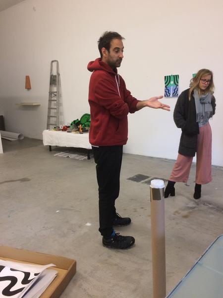 Også tyske kunstnere finder vej til gæsteatelierne på CCA, hvor man i en måned er sikret et gratis ophold. Foto: Sune Højrup Bencke