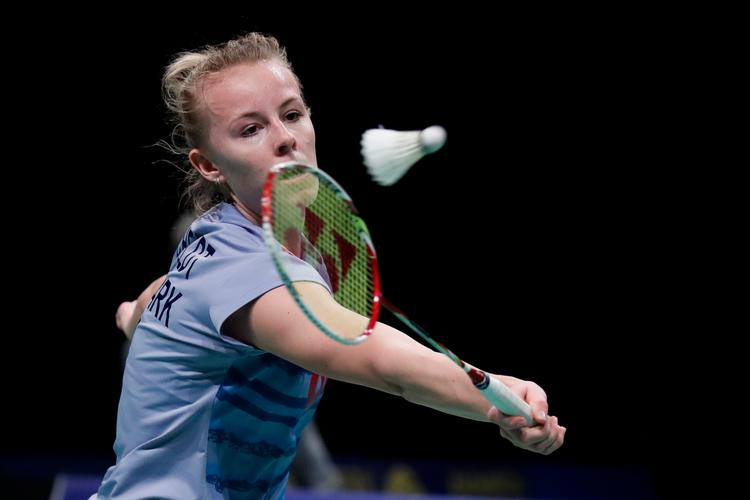  Mia Blichfeldt er den eneste af de bedste, danske landsholdsspillere, der har takket ja til Badminton Danmarks individuelle tilbud. Striden drejer sig blandt andet om spillernes rettigheder og forpligtigelser i forhold til det kommercielle.   Foto: Jens Dresling/POLFOTO