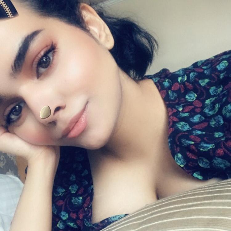 Rahaf al-Qunun på sit twitterfoto  @RAHAF84427714 
   Foto: Social Media/Ritzau Scanpix