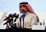 Saudi-Arabiens energiminister Khalid al-Falih fotograferet i dag, en uafhængig revision har givet et sjældent indblik i landets oliereserver. 
   Foto: Faisal Nasser/Ritzau Scanpix