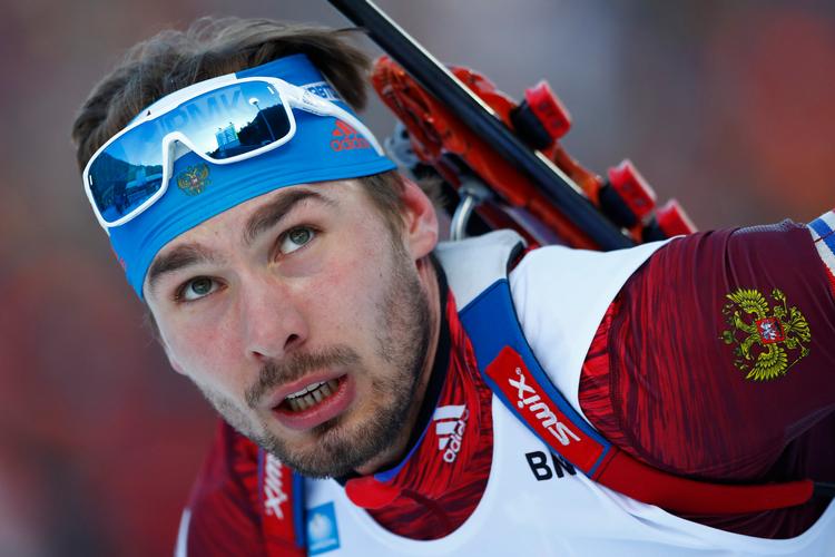 Den nu pensionerede skiskytte  Anton Shipulin er en af omkring 1.000 russiske atleter, der er under dopingmistanke. Foto: Matthias Schrader/AP