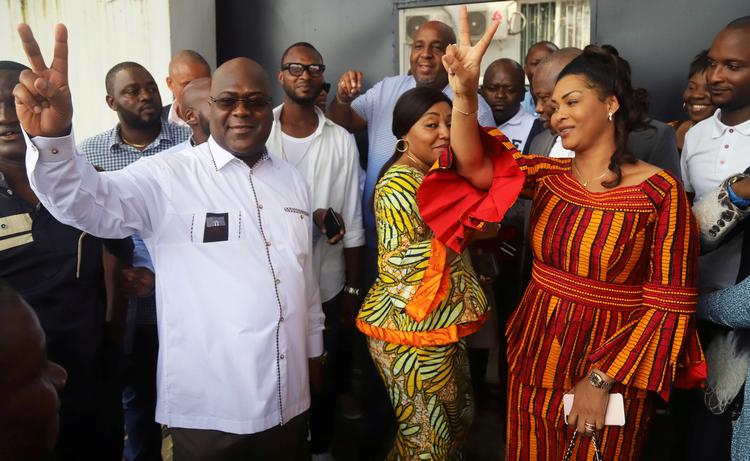 Felix Tshisekedi er erklæret som vinder afvalget i DRCongo. Foto: Kenny Katombe/Ritzau Scanpix