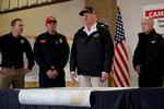 CNN greb det flot an, da præsident Trump tidligere på ugen talte om muren/hegnet på grænsen til Mexico. Efter talen analyserede de straks alle præsidentens falske og vildledende påstande. Foto: Leah Millis/Ritzau Scanpix