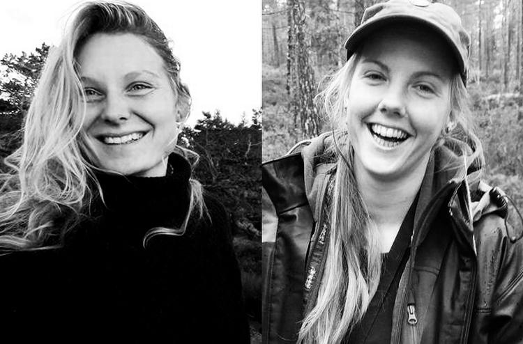 Lørdag blev den 24-årige Louisa Vesterager Jespersen (tv.) bisat i Ikast; om en uge bliver hendes 28-årige norske rejsekammerat og medstuderende Maren Ueland det samme i Norge. 

   Foto: Privatfoto