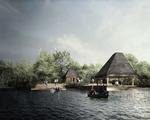 Hvis en ny ekstrabevilling bliver taget godt imod af Teknik- og Miljørådet, vil Naturpark Amager få nye opholds- og friluftsmuligheder. Visualisering Møller & Grønborg og ADEPT