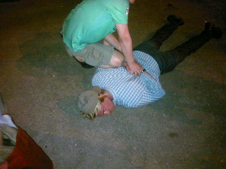 Ryan C. Fogle bar en blond paryk, da han blev anholdt i Moskva i 2013 for spionage. Foto: Handout/Ritzau Scanpix