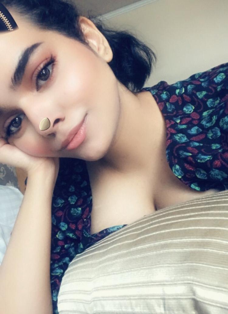 Rahaf Mohammed al-Qunun forlod tidligere fredag Bangkok, hvor hun har været, siden hun mandag flygtede fra sin familie. Foto: Social Media/Ritzau Scanpix