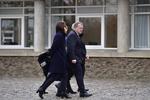 »Hun havde en positiv tilgang til livet. Hun havde mod på livet. Det skal vi nu bære videre«, siger Lars Løkke Rasmussen ved bisættelsen af 24-årige Louise Vesterager Nielsen, der i december blev dræbt i Marokko.
   Foto: Bo Amstrup/Ritzau Scanpix