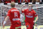Johan Hansen fik en uforglemmelig debut, da han blev sendt på banen i Boxen lørdag aften. Han viste også et flot niveau.
   Foto: Jens Dresling/POLFOTO
