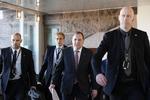 Stefan Löfven på vej til møde med Riksdagens formand. Foto: 10040 Anders Wiklund/tt/Ritzau Scanpix