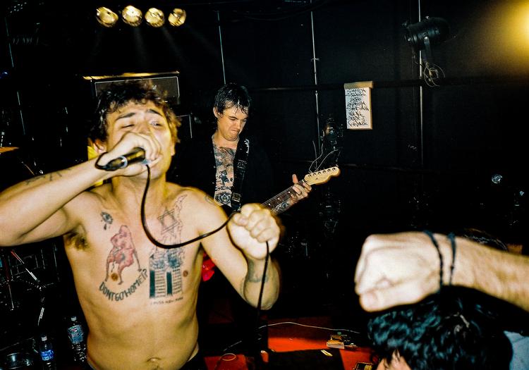 Hank Wood and the Hammerheads live i Tokyo, hvor de var på turné i 2018. Foto: Alexander Sjöberg