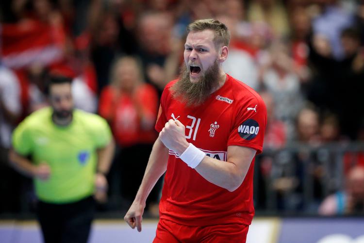 Natten til i dag blev Nikolaj Øris far, og nu er han tilbage i Herning. Foto: Jens Dresling/POLFOTO