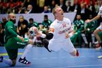  Anders Zachariassen fik masser af spilletid mod Saudi-Arabien og scorede fem mål på seks forsøg.
   Foto: Jens Dresling/POLFOTO