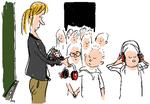 Arkivtegning: Mette Dreyer
   Foto: Mette Dreyer/Politiken-Tegning