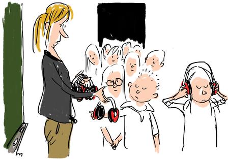 Arkivtegning: Mette Dreyer
   Foto: Mette Dreyer/Politiken-Tegning