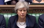Premierminister Theresa May led et gigantisk nederlag i parlamentet tirsdag aften. Foto: Ho/Ritzau Scanpix