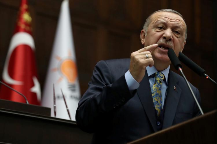Præsident Tayyip Erdogan har efter det mislykkede statskup i 2016 slået hårdt ned på personer, som han mener stod bag det.
   Foto: Umit Bektas/Ritzau Scanpix