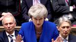 Den britiske premierminister Theresa May vinder mistillidsafstemning i Underhuset. 
 Foto: Reuters Tv/Ritzau Scanpix