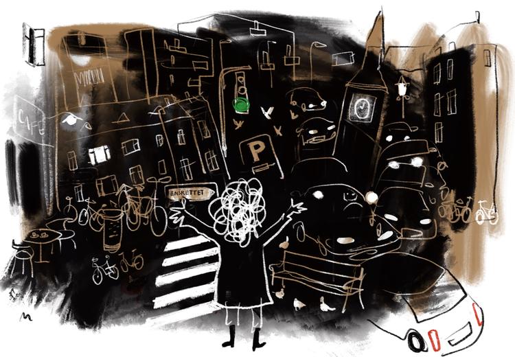 Tegning Mette Dreyer