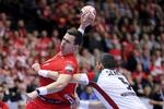 Danmarks  Rasmus Lauge  og Ungarns Timizsin Schuch.
   Foto: Jens Dresling/POLFOTO