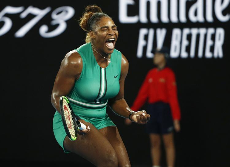 For 12. gang er Serena Williams blandt de sidste  i Australien, som hun har vundet 7 gange. Foto: Edgar Su/Ritzau Scanpix