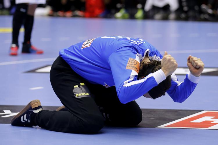 Jannick Green efter en mislykket redning.
   Foto: Jens Dresling/POLFOTO
