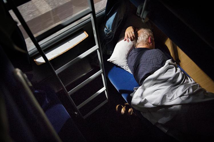 Nattog til München. Foto: Martin Lehmann Foto: Martin Lehmann/POLFOTO