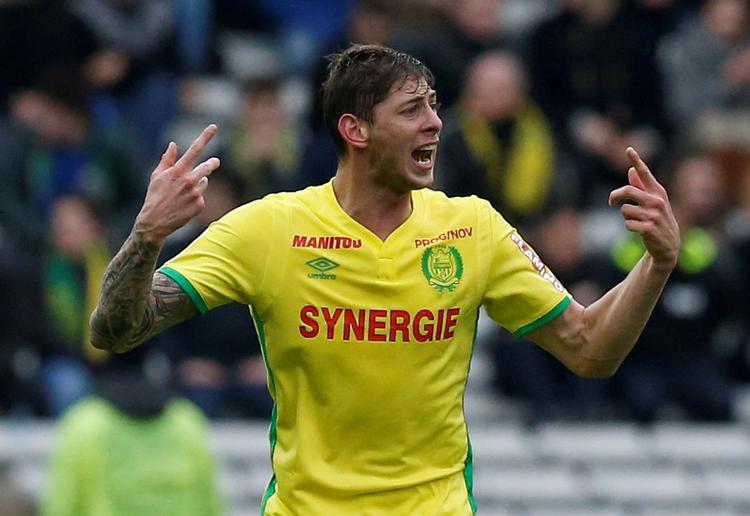 Emiliano Sala er forsvundet.  Foto: Stephane Mahe/Ritzau Scanpix