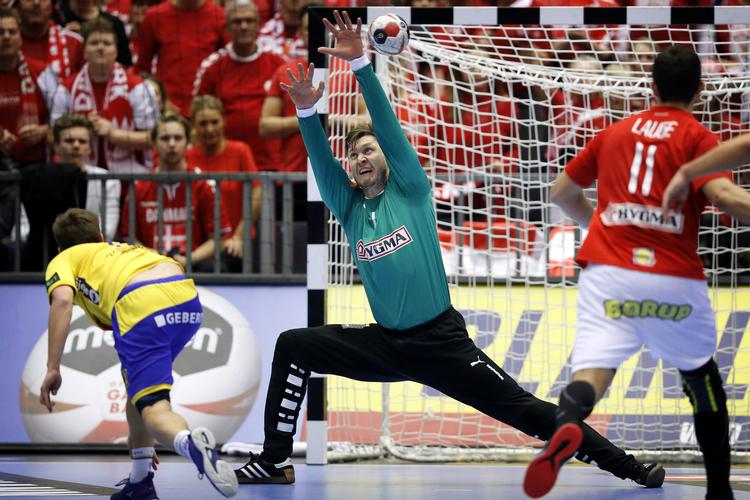 Danmarks Niklas Landin.
   Foto: Jens Dresling/POLFOTO