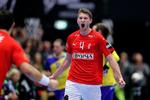 Han bliver bedre og bedre, Magnus Landin. Mod Sverige scorede han fem mål og bidrog i væsentlig grad til den danske placering i VM-semifinalen. Foto: Jens Dresling/POLFOTO
