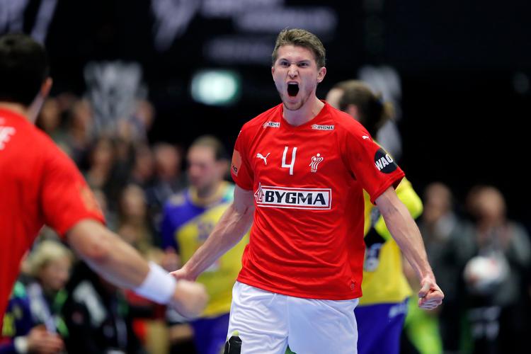Han bliver bedre og bedre, Magnus Landin. Mod Sverige scorede han fem mål og bidrog i væsentlig grad til den danske placering i VM-semifinalen. Foto: Jens Dresling/POLFOTO