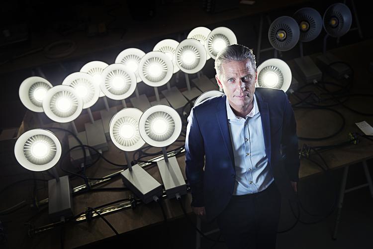 Stifteren af Hesalight, Lars Nørholt, får syv års fængsel for økonomisk kriminalitet. Foto: Carsten Bundgaard/Carsten Bundgaard