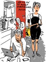 Det er farligt at forbyde psykisk vold og dermed gøre dårlige parforhold til en sag for politiet Foto: Mette Dreyer/Politiken-Tegning