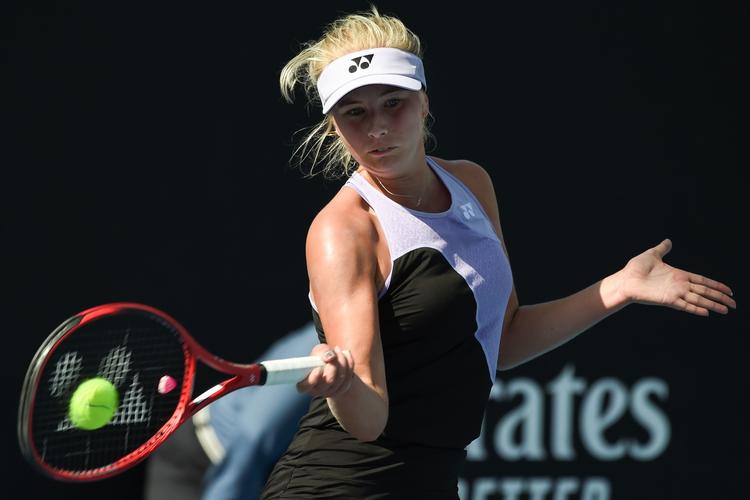 Clara Tauson viser storform i Australien. Foto: Greg Wood/Ritzau Scanpix