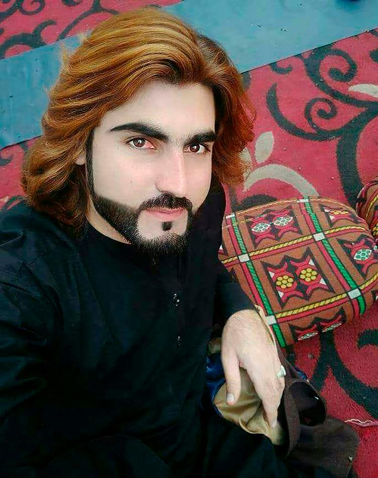 Naqeebullah Mehsud ville bare gerne være fotomodel, men politiet skød ham som formodet terrorist. Nu har en dommer helt formelt frikendt ham.
   Foto: Handout/Ritzau Scanpix