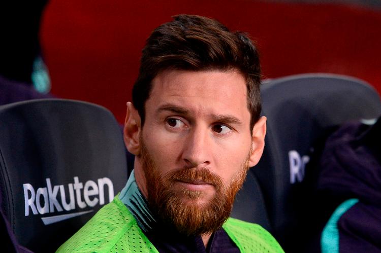 Barcelona-stjernen Lionel Messi mener ikke, at eftersøgningen af den argentinske landsmand Emiliano Sala skal bremses. 
   Foto: Josep Lago/Ritzau Scanpix