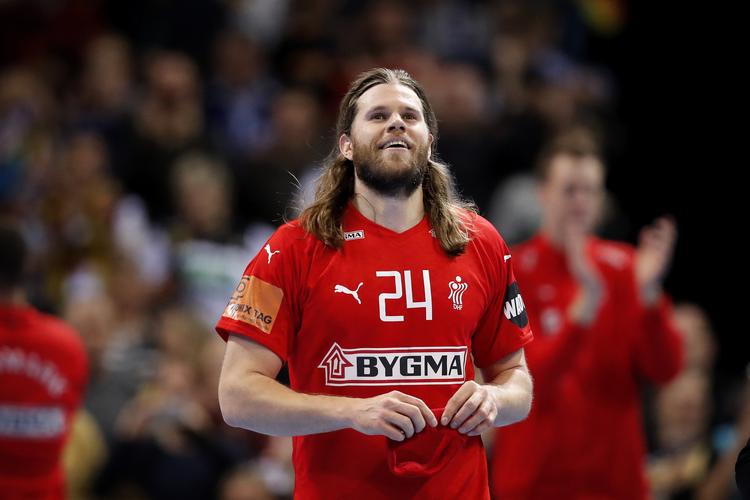 Kampens helt store spiller, Mikkel Hansen. Foto: Jens Dresling/POLFOTO
