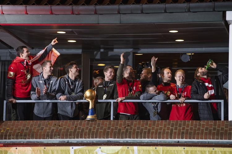 Det var en glæde, folk i Herning delte. Foto: Bo Amstrup/Ritzau Scanpix