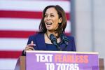 Senator Kamala Harris er blandt de varmeste navne her ved begyndelsen af demokraternes langstrakte primærvalgkamp. Foto: Mason Trinca/Ritzau Scanpix
